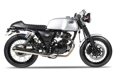 Mash Caferacer 125cc zilver