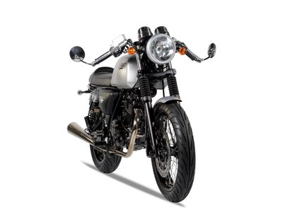 Mash Caferacer 125cc zilver