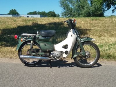 Honda C90 K1 Japans 51468 km, met kenteken!