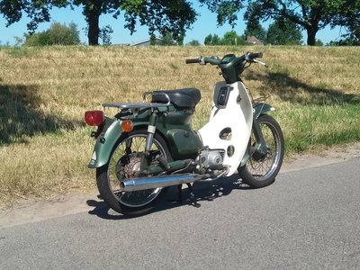 Honda C90 K1 Japans 51468 km, met kenteken!