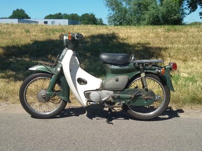 Honda C90 K1 Japans 51468 km, met kenteken!