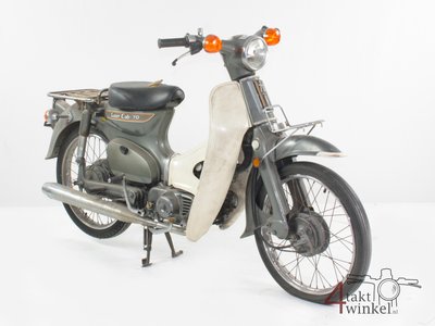 Honda C70 K1 Japanese, gray, 10406 km - 4taktwinkel.nl